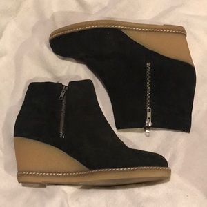 J Crew Wedge Boots